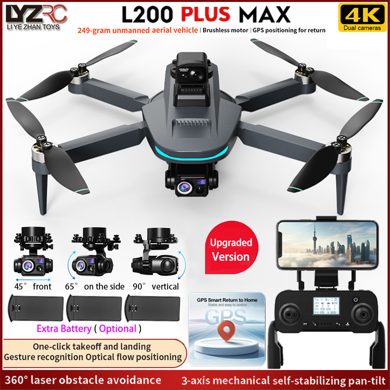 Fpv Drone Charger - Nouveau Drone GPS L200 PLUS MAX